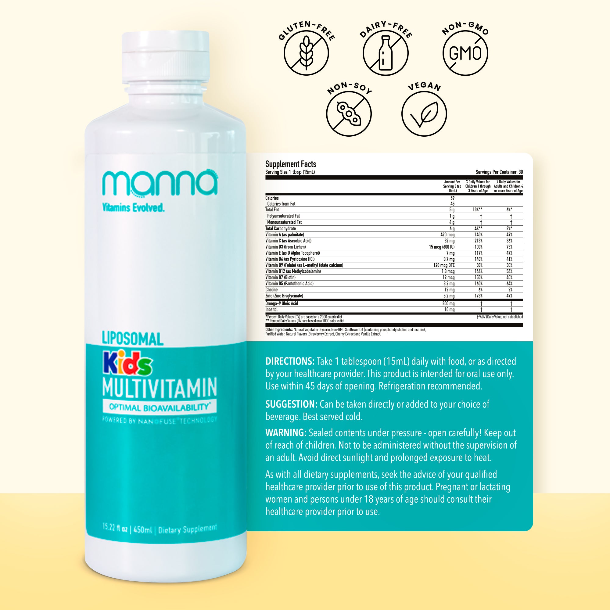 Liposomal Kids Multivitamin