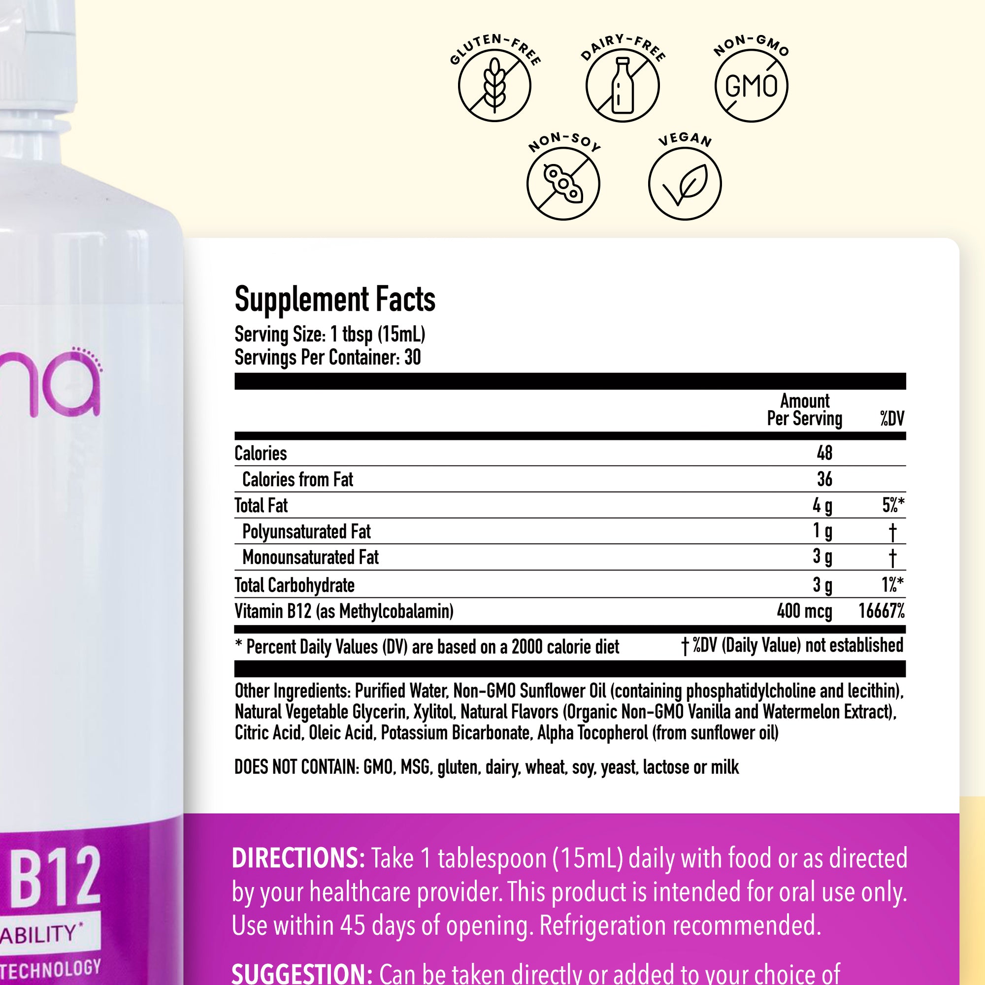 Liposomal Vitamin B12