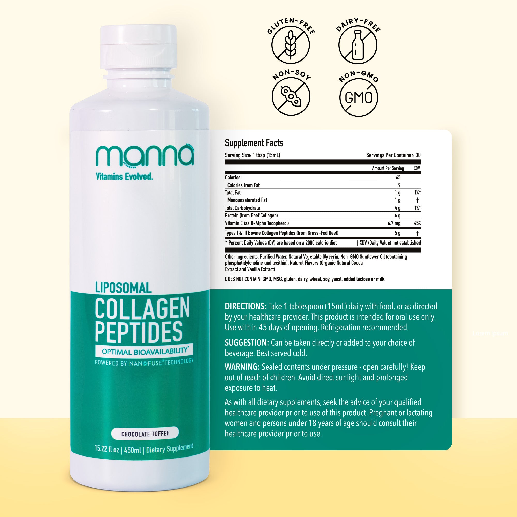 Liposomal Collagen Peptides