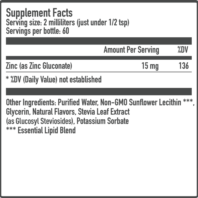 Liposomal Zinc